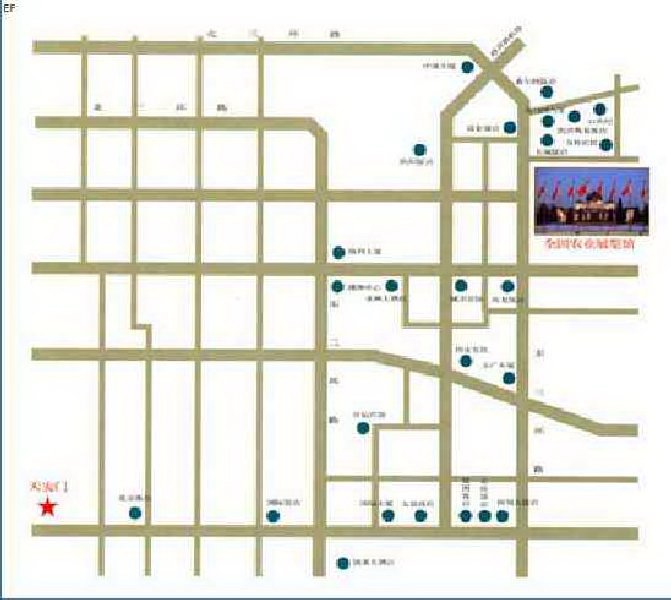 全國農業展覽館交通圖